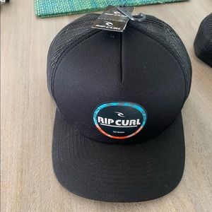 Rip Curl Gravity Trucker black Hat - New With Tags